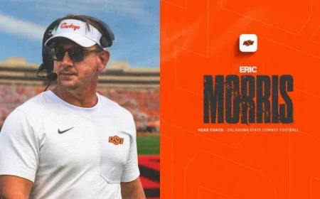 Morris Appointed as Oklahoma State’s 25th Head Football Coach