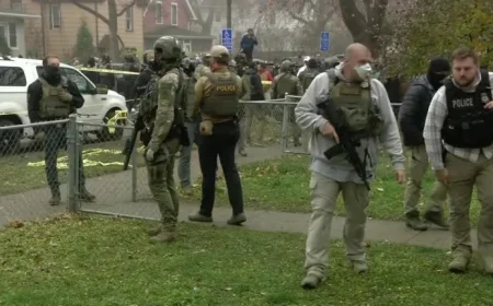 Protesters Gather as Law Enforcement Presence Grows in St. Paul