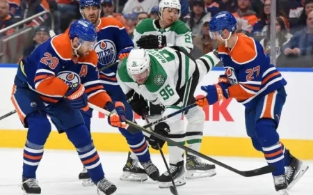 Robertson, Draisaitl Aim to Shine in Stars vs. Oilers Clash