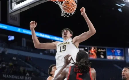 Wolverines Dominate Aztecs in Players Era Festival Opener in Michigan