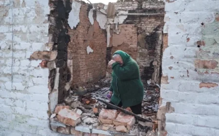 ‘Ukrainian Soldiers Fight Russian Invasion: A 2000-Meter Journey to Andriivka’