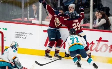 Poulin, Roque, Desbiens Propel Victoire to Home Opener Win Over Sirens