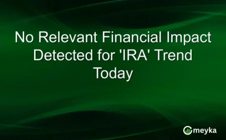 ‘IRA’ Trend Today Shows No Significant Financial Impact