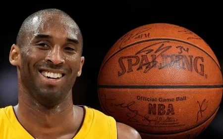 Kobe Bryant’s First NBA Finals Ball at Auction, Expected to Exceed $300K