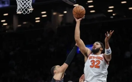 Karl-Anthony Towns Leads Knicks to Victory Over Nets with Confidence