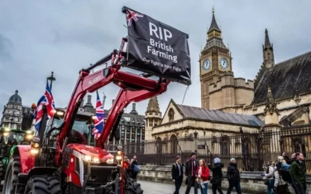 Met Police Halts Farmers’ Budget Day IHT Protest in London
