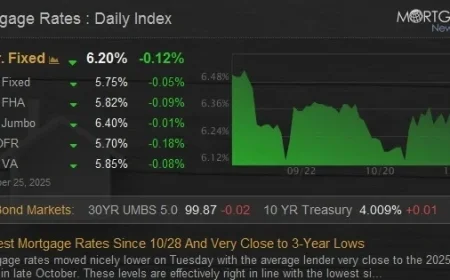Mortgage Rates Plunge to Near 3-Year Lows