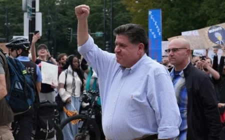 Trump Criticizes Illinois Governor Pritzker, Calling Him a ‘Fat Slob’