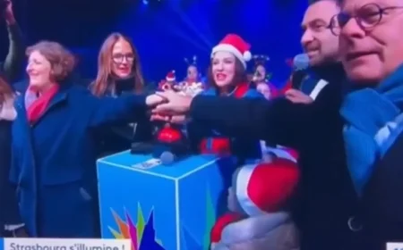 Legendary Failure at Strasbourg Christmas Lights Ceremony