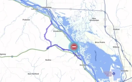 US Highway 61 Partially Closed After Crash