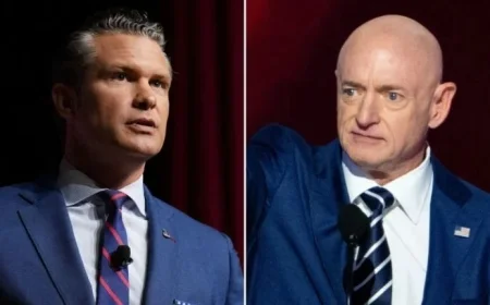 Hegseth Explores Sen. Kelly’s Possible Penalties in ‘Illegal Orders’ Dispute Video