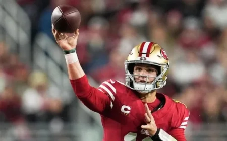 Shanahan Addresses Brock Purdy’s Status After 3 INTs in 49ers’ Victory