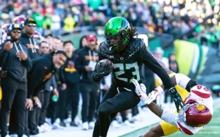 Top 5 College Football Rankings Unchanged, Positions 6-7 Shuffle