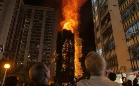 Fire Devastates Hong Kong Tower Blocks, Killing 13