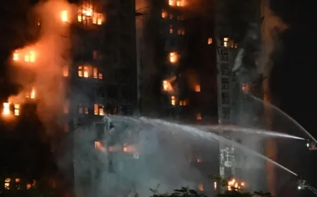 Hong Kong Residential Complex Fire Claims at Least 13 Lives