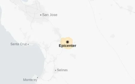 4.0-Magnitude Earthquake Strikes Northern California