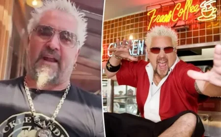 Guy Fieri Hospitalized After Severe On-Set Injury Leaves Him Wheelchair-Bound