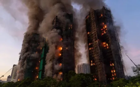 Hong Kong Fire Claims at Least 13 Lives in Multiple Buildings