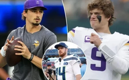 Vikings to Start Undrafted QB Max Brosmer in Week 13