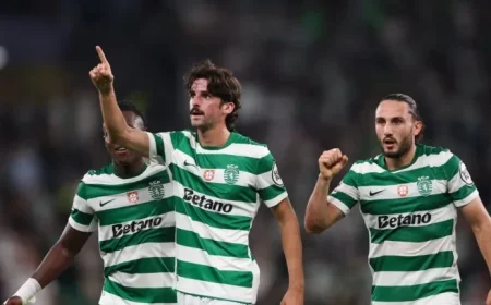 Live: Sporting de Portugal vs Brujas in UEFA Champions League Today
