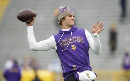 Vikings QB J.J. McCarthy Unlikely to Play Sunday Against Seahawks