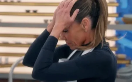 Celebrity MasterChef’s Michelle Heaton Devastated by On-Air Mishap