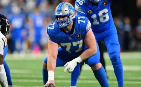 Lions’ Center Frank Ragnow Returns from Retirement