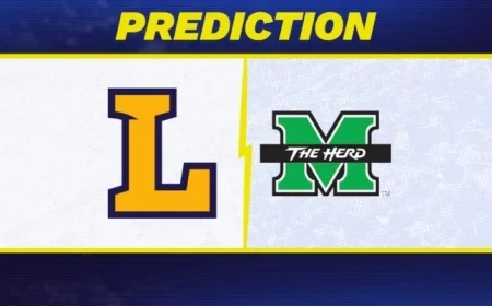 Marshall Favored to Win Over Lipscomb in Men’s College Basketball Matchup