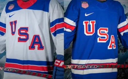 USA Hockey Reveals New Olympic and Paralympic Jerseys for Milan