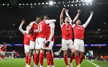 Arsenal, PSG Triumph; Liverpool’s Champions League Struggles Worsen