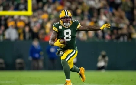 Packers’ Jacobs Set for Thanksgiving Game Return