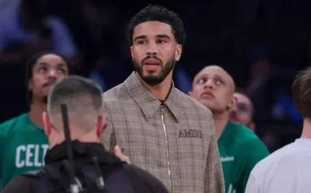 Jayson Tatum Updates Fans on Injury Rehab via Social Media