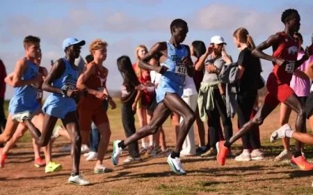 Men’s Cross Country Team Concludes Season Ranked 21st