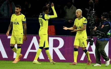 Tottenham vs PSG Ratings: Kolo Muani, Bergvall, Gray Excel; Romero Struggles