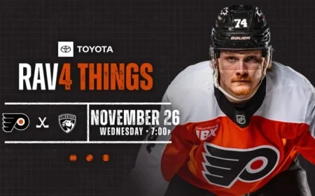 Panthers Host Flyers in Thrilling RAV4 Matchup