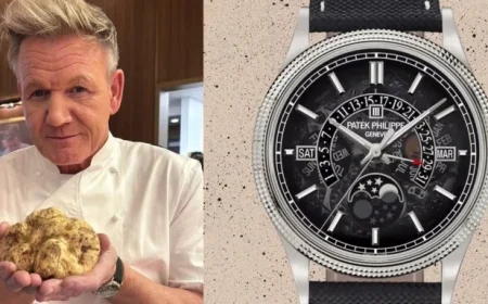 Gordon Ramsay Celebrates Truffle Season with £100k Patek Philippe Watch