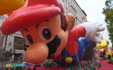 Inflation Brings Iconic Balloons to Life for Macy’s Thanksgiving Parade