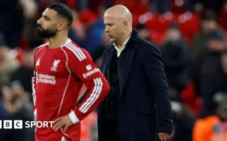 Liverpool’s Champions League Humiliation Intensifies Pressure on Arne Slot to Solve Struggles