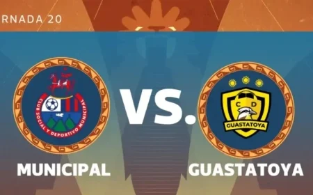 Live Updates: Municipal vs. Guastatoya Rescheduled Apertura 2025 Match Day 20