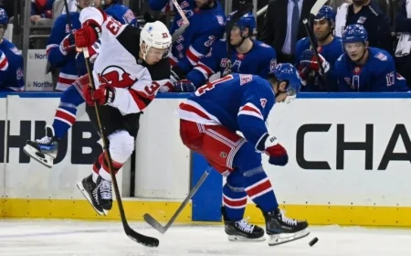 Veteran Player Sidelined, Leaving Devils Short-Handed