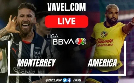 Live Score Updates: Monterrey vs. America Clash in Liga MX