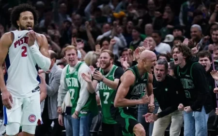 Celtics End Pistons’ 13-Game Streak Despite Cunningham’s 42 Points