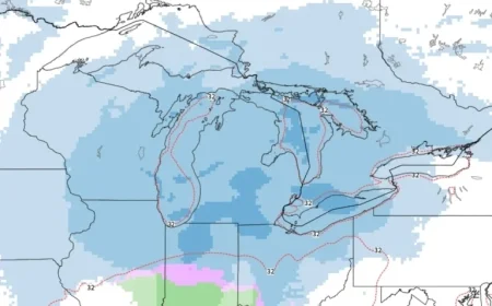 Snowstorm Set to Blanket All of Lower Michigan This Weekend