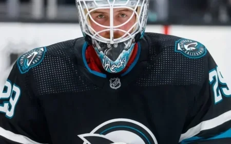 Avs’ Blackwood Guides Sharks’ Future Star Goalie with Unique Mentorship