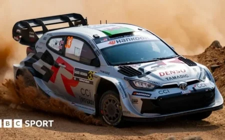 World Rally Championship: Sebastien Ogier Leads Elfyn Evans in Saudi Arabia Showdown