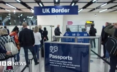 UK Net Migration Plummets to 204,000 by June – Live Updates