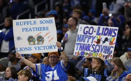 Lions-Packers Thanksgiving Game Set for 1 p.m. Kickoff – Here’s Why