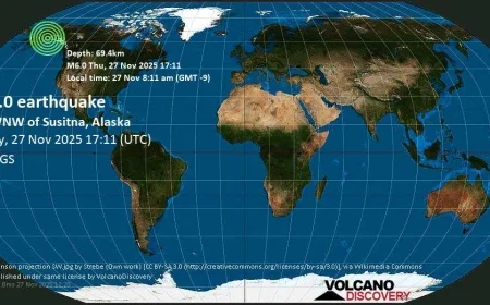 Alaska earthquakes : Anchorage feels strong jolt as magnitude ~6.0 rattles Southcentral