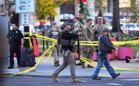 Two National Guard Members Shot Near the White House: What We Know Now