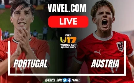 Portugal Faces Austria: Live Updates from U-17 FIFA World Cup Final